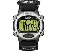 Timex Expedition T48061, orologio digitale da uomo con cinturino a chiusura rapida, taglia intera, motivo: gatto nero