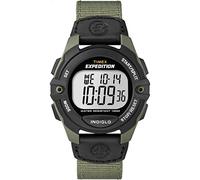 Timex Expedition T49993, orologio digitale da uomo con cinturino in materiale misto CAT verde e nero