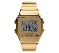 Orologio Timex T80 34mm Stainless Steel Expansion Band TW2R79000 Oro 00