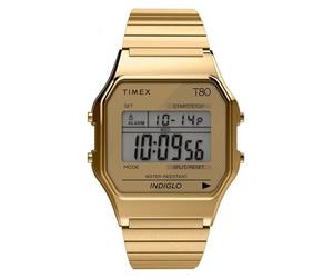 Timex Guarda T80 34 mm Bracelet extensible en Acier inoxydable