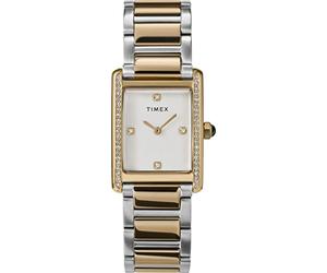 Timex Hailey - Orologio analogico da donna con cinturino in acciaio inox