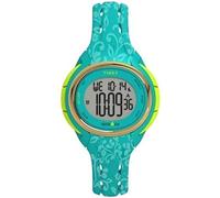 Timex Ironman Sleek 50 Giro Donna 38mm Turchese Floreale Orologio Digitale