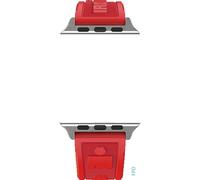 Timex Ironman TW7D10200, Cinturino per Apple Watch® (42-49 mm) in silicone, rosso