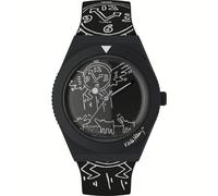 Timex Orologio Uomo Q Keith Haring TW2W25600 Silicone Nero