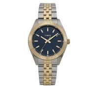 Timex Legacy Celestial TW2Y20200 - Orologio al quarzo da donna, 36 mm, cinturino in acciaio inox bicolore con quadrante blu