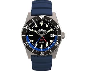 Timex Men's Analogue Quartz Watch with a Rubber Strap Deep Water Reef