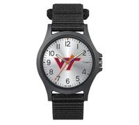 Timex Men's Collegiate Pride 40mm Watch - Virginia Tech Hokies with Black FastWrap Strap