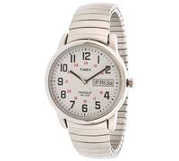 Timex Orologio da uomo Easy Reader T2N091 Acciaio inossidabile argento Quarzo