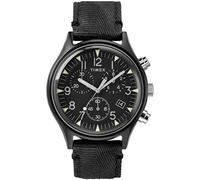 Timex MK1 Steel Chronograph 42 mm Black Dial Watch TW2R68700