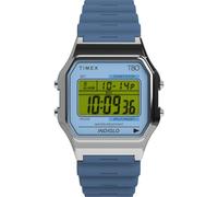 Timex Orologio al quarzo digitale unisex T80, Blu, Cinturino