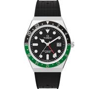 Timex Orologio analogico al quarzo da uomo con cinturino in gomma TW2W57500VQ