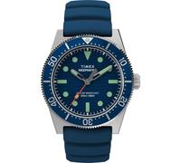 Timex Orologio Analogico al Quarzo da Uomo con Cinturino in Gomma TW2W74600