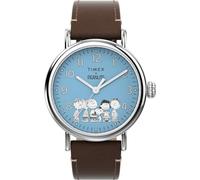 Timex Orologio Analogico al Quarzo da Uomo con Cinturino in Pelle TW2V89800
