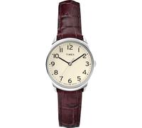 Timex Orologio Analogico al Quarzo Donna con Cinturino in Pelle TW2R303009J