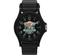 Timex Orologio Analogico al Quarzo Giapponese Unisex-Adulto con Cinturino in Nylon TW2Y32000JT