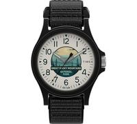 Timex Orologio Analogico al Quarzo Giapponese Unisex-Adulto con Cinturino in Nylon TW2Y32100JT