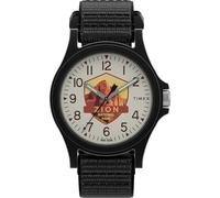 Timex Orologio Analogico al Quarzo Giapponese Unisex-Adulto con Cinturino in Nylon TW2Y32500JT