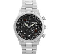 Timex Orologio Analogico al Quarzo Uomo con Cinturino in Acciaio Inossidabile TW2W47800VQ