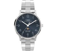 Timex Orologio Analogico al Quarzo Uomo con Cinturino in Acciaio Inossidabile TW2W75700VQ