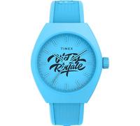 Timex Orologio Analogico al Quarzo Uomo con Cinturino in Poliuretano TW2W96900JR