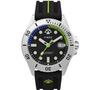 Timex Orologio Analogico al Quarzo Uomo con Cinturino in Silicone TW2W41700JR