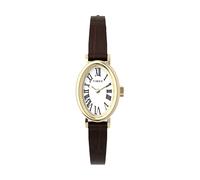 TIMEX Orologio analogico 'Cavatina' cioccolato / oro / bianco Donna TIMEX One Size