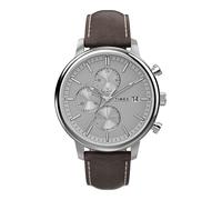 TIMEX Orologio analogico 'Chicago City Collection' cioccolato / argento Uomo TIMEX One Size cioccolato / argento