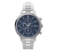 TIMEX Orologio analogico 'Chicago' marino / argento Uomo TIMEX One Size