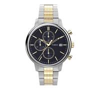 TIMEX Orologio analogico 'Chicago' navy / oro / argento Uomo TIMEX One Size navy / oro / argento