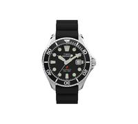 TIMEX Orologio analogico 'Deepwater Meridian' nero / argento Uomo TIMEX One Size