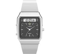 Timex Orologio Analogico-Digitale al Quarzo da Uomo con Cinturino in Acciaio Inossidabile TW2Y05900