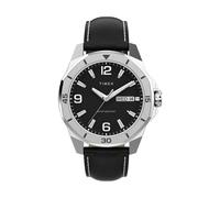 TIMEX Orologio analogico 'Essex' nero / argento Uomo TIMEX One Size