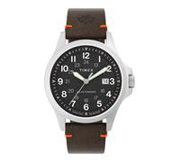TIMEX Orologio analogico 'Expedition North Field Solar' marrone / arancione / argento, Taglia One Size
