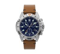TIMEX Orologio analogico 'Expedition North® Ridge' blu / marrone / rosso / argento Uomo TIMEX One Size blu / marrone / rosso / argento
