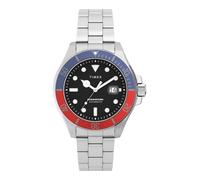 TIMEX Orologio analogico ' Harborside Coast ' blu / rosso sangue / nero / argento Uomo TIMEX One Size