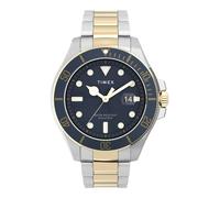 TIMEX Orologio analogico ' Harborside Coast City Collection ' blu scuro / oro / argento / bianco Uomo - Accessori - Orologi TIMEX One Size