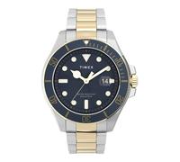TIMEX Orologio analogico ' Harborside Coast City Collection ' blu scuro / oro / argento / bianco Uomo TIMEX One Size blu scuro / oro / argento / bianco