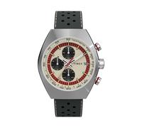 TIMEX Orologio analogico 'Legacy Tonneau' beige / grigio / rosso / argento Uomo TIMEX One Size