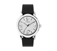 TIMEX Orologio analogico nero / argento / bianco Uomo TIMEX One Size