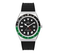 TIMEX Orologio analogico 'Q Timex 1979 Reissue' verde erba / nero / argento Uomo TIMEX One Size