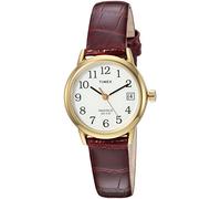 Timex Orologio Analogico Quarzo da Donna con Cinturino in Pelle TW2R634009J