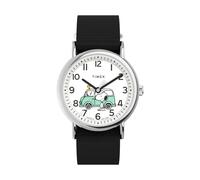 TIMEX Orologio analogico 'Timex Weekender x Peanuts - Van' nero / argento Donna TIMEX One Size