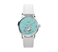 TIMEX Orologio analogico 'Timex x Peanuts Marlin® Flower ' menta / argento Donna TIMEX One Size