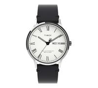 TIMEX Orologio analogico 'Waterbury Traditional' nero / bianco Uomo TIMEX One Size nero / bianco