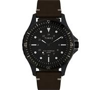 Timex Orologio Analogueico Quarzo da Uomo con Cinturino in Pelle TW2V45400