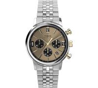 Timex Orologio automatico Marlin 40mm Uomo, Acciaio inossidabile/Bicolore/Champagne, Classico