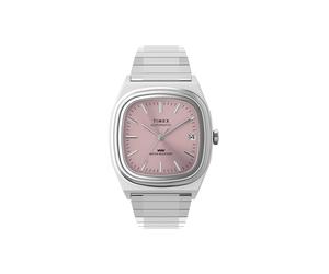 Timex Orologio Automatico Rosa della riedizione E-Line del 1983 TW2Y66800