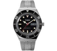 Timex M79 Automatic Bracelet Silver/Black/Silver One Size