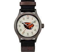 Timex Orologio Collegiate Pride 40mm da uomo - Oregon State Beavers con cinturino Fastwrap nero, Oregon State Beavers