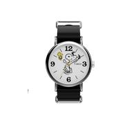 Timex Orologio con cinturino in pelle Peanuts x Weekender Snoopy TW2Y60900